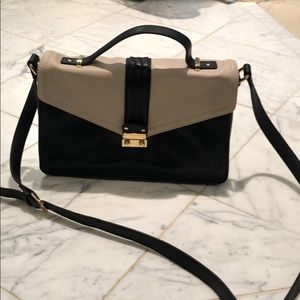 Saks Fifth Avenue leather crossbody purse